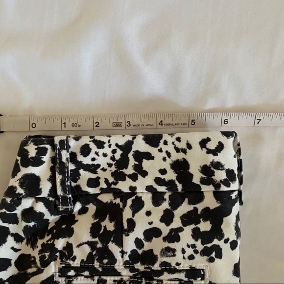 NWT J.Crew White Leopard Chino Pants Slacks - Picture 6 of 7